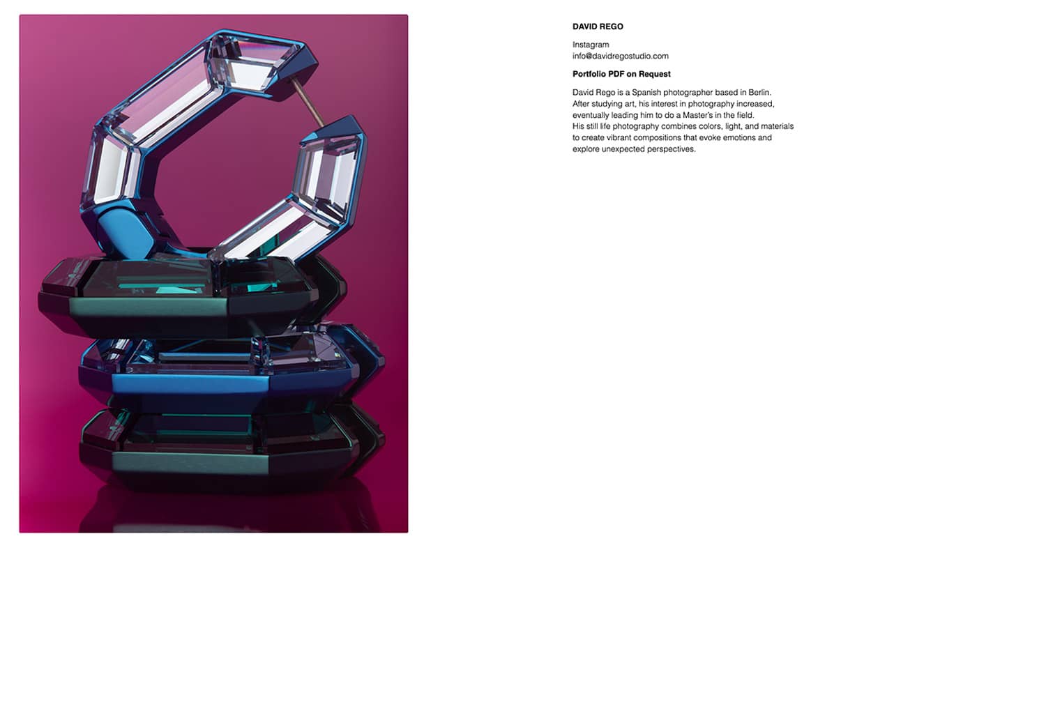Portfolio web David Rego